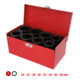 KS Tools 1" zeskant dopsleutelset, lang, 8-delig