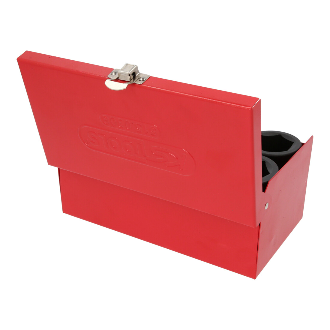 KS Tools 1" zeskant dopsleutelset, lang, 8-delig