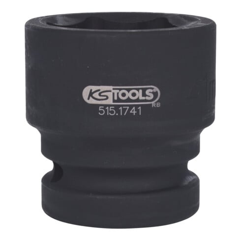 KS Tools 1" zeskant krachtdop, kort, 41mm