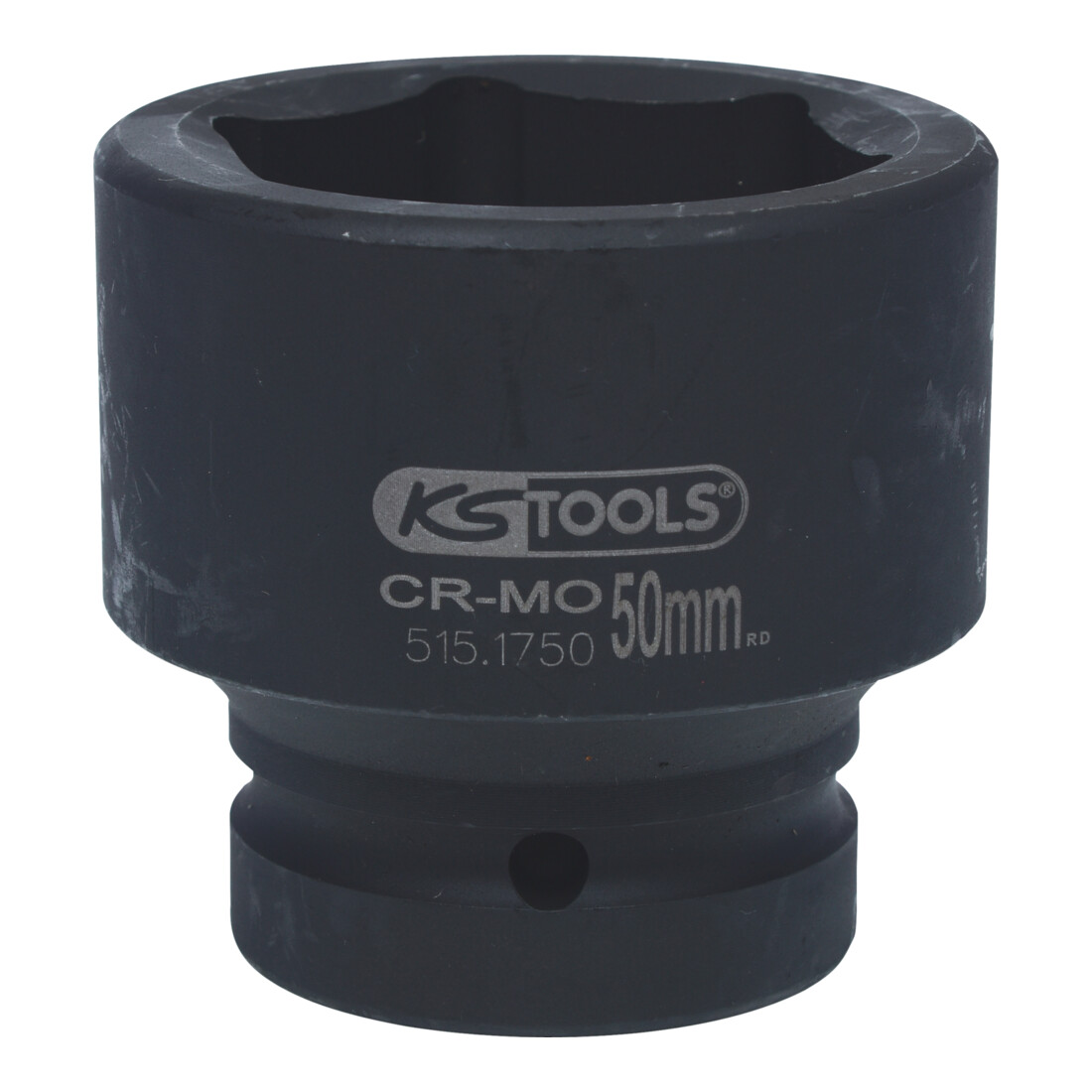 KS Tools 1" zeskant krachtdop, kort, 50mm