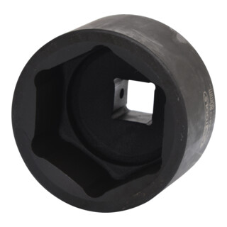 KS Tools 1" zeskant krachtdop, kort, 80mm