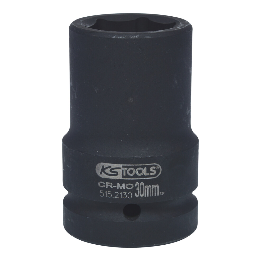 KS Tools 1" zeskant krachtdop, medium lang, 30mm