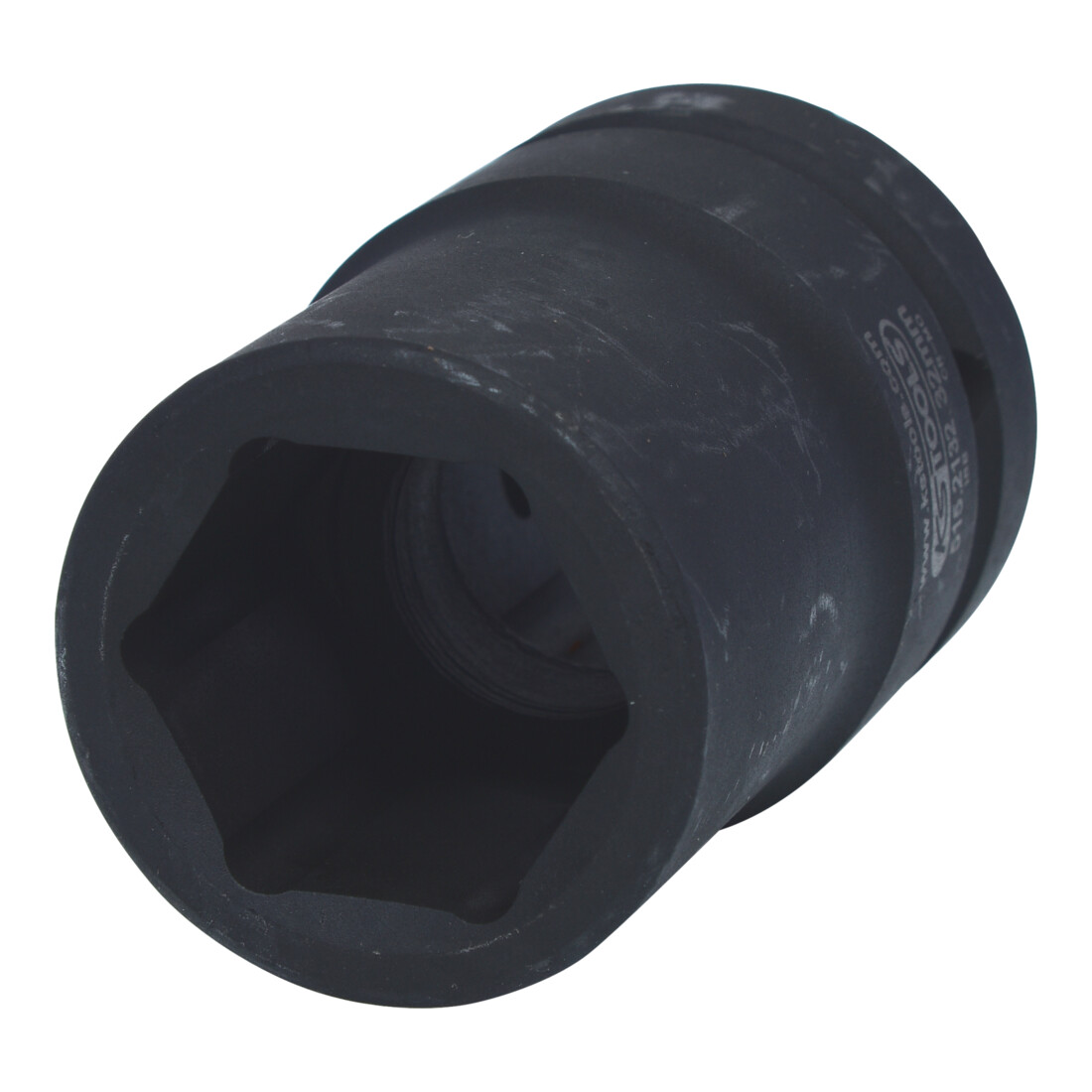 KS Tools 1" zeskant krachtdop, medium lang, 32mm