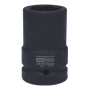 KS Tools 1" zeskant krachtdop, medium lang, 32mm-4