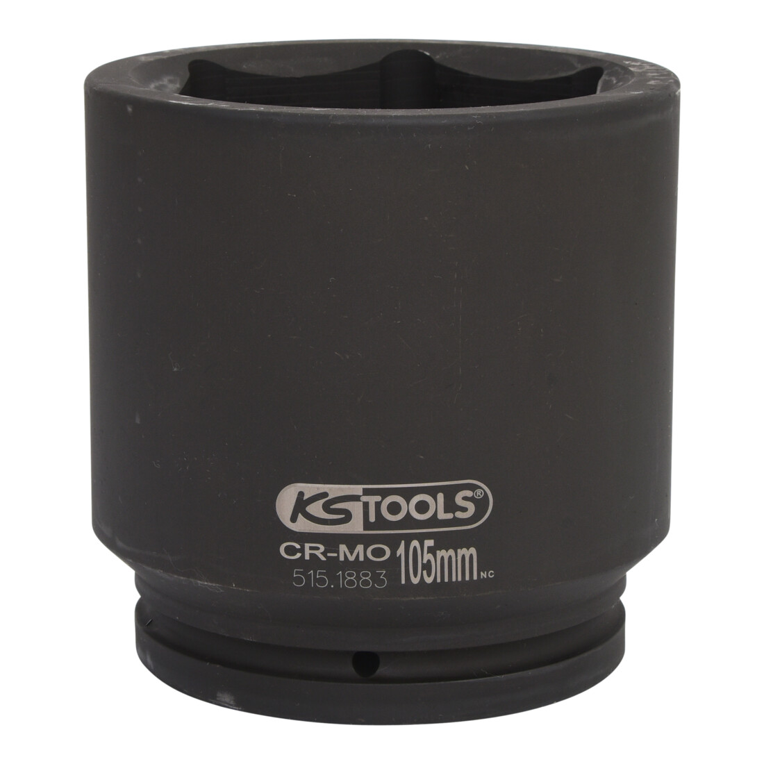 KS Tools 1" zeskantige krachtdop, lang, 105 mm