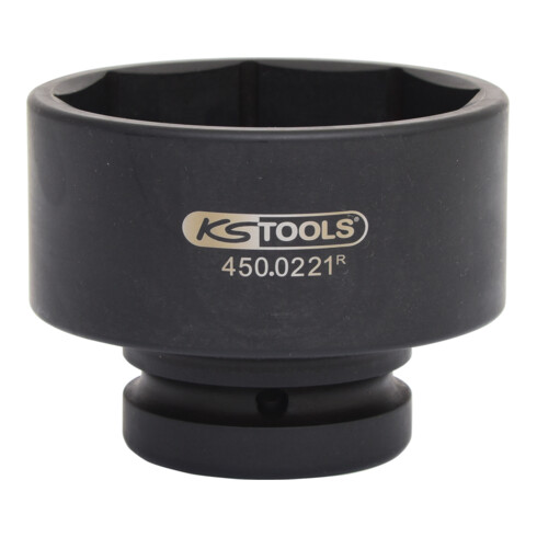 KS Tools 1 Zoll Achsmuttern-Schlüssel für Scania 8-kant, 80 mm