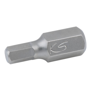 KS Tools 10mm Bit Innensechskant, 30mm, 7mm