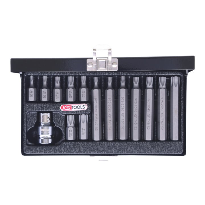 KS Tools 10mm CLASSIC Bit-Satz, 15-teilig, TX
