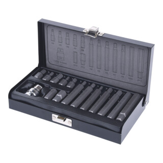 KS Tools 10mm CLASSIC bitset, 15-delig, binnenzeskant