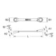KS Tools 11mm + 1/4" cliquet réversible