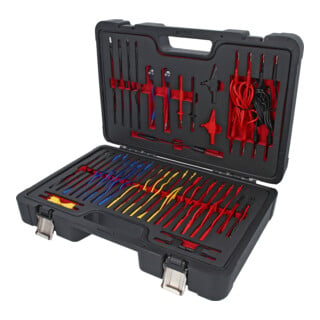 KS Tools 12/24V Master Diagnose Prüf- und Mess-Kabel-Satz, 92-tlg.