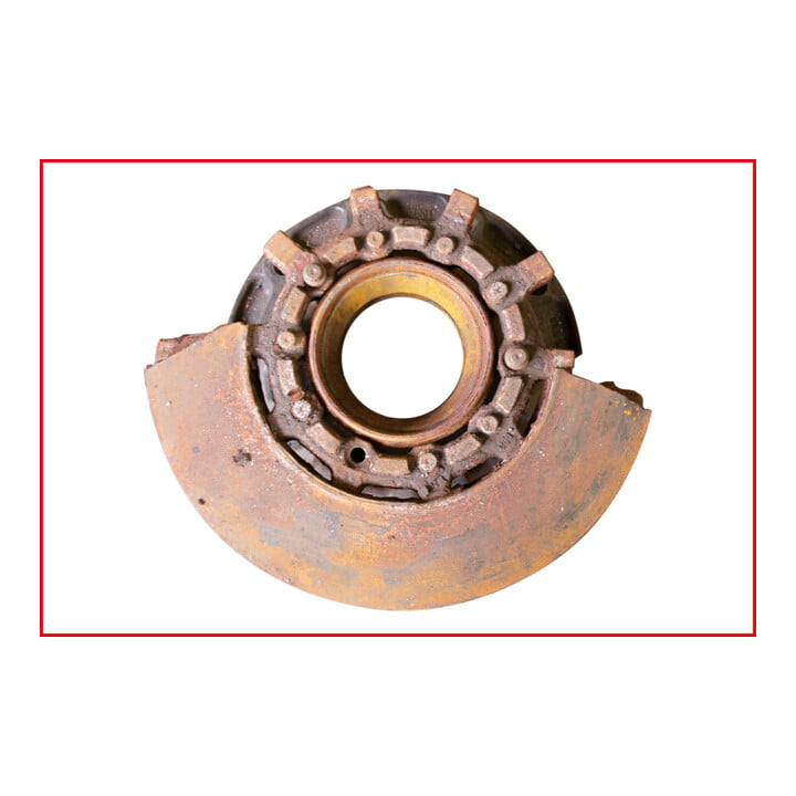 KS Tools 12-kant Bremsscheiben-Stecknuss für SAF, 15 mm