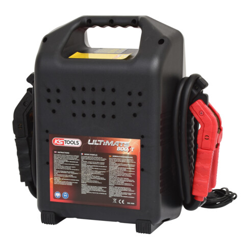 KS Tools 12 V + 24 V Batterie-Booster, mobiles Starthilfegerät 1700 A