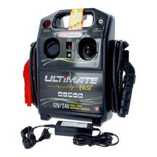 KS Tools 12 V / 24 V condensator booster - mobiele jump starter 4700 A / 3700A