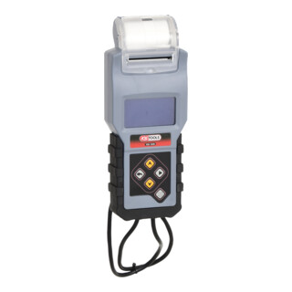 KS Tools 12-V-Digital-Batterie- und Ladesystemtester mit integriertem Drucker