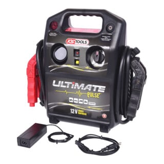 KS Tools 12 V Kondensator-Booster - mobiles Starthilfegerät 1800 A
