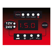 KS Tools 12V + 24V SMARTcharger Hochfrequenz-Batterieladegerät 25A/12,5A-5