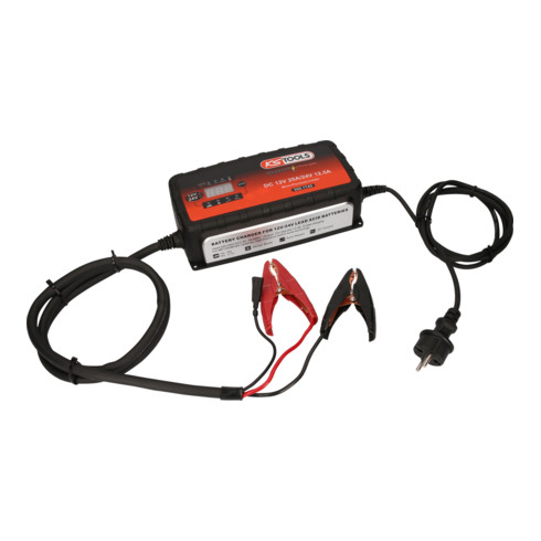 KS Tools 12V + 24V SMARTcharger hoogfrequent acculader 25A/12.5A