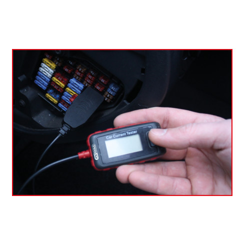 KS Tools 12V-48V zekering ampèremeter 20A, standaard