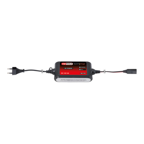 KS Tools 12V SMARTcharger hoogfrequent acculader 2A