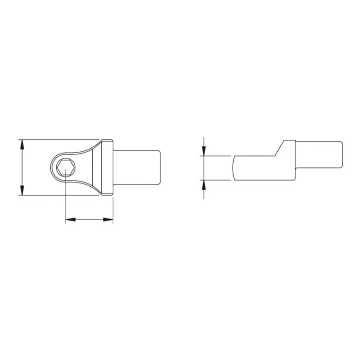 KS Tools 14x18mm Einsteck-Bithalter, für Bits 5/16"