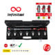KS Tools 14x18mm INFINITOOL Einsteck-Drehmomentschlüssel-Satz 20-200Nm, 9-tlg