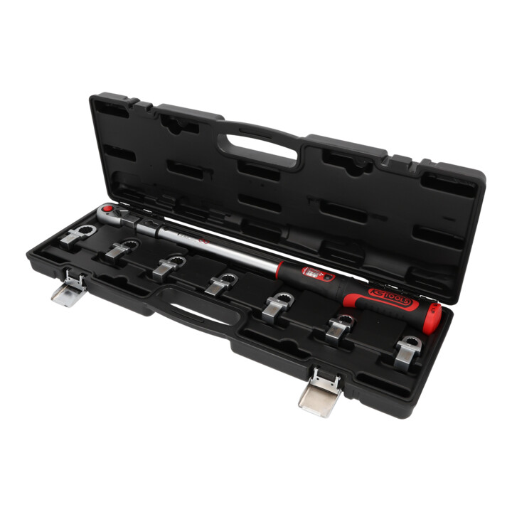 KS Tools 14x18mm INFINITOOL Einsteck-Drehmomentschlüssel-Satz 20-200Nm, 9-tlg