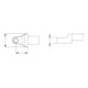 KS Tools 14x18mm insteek bithouder, voor bits 5/16"