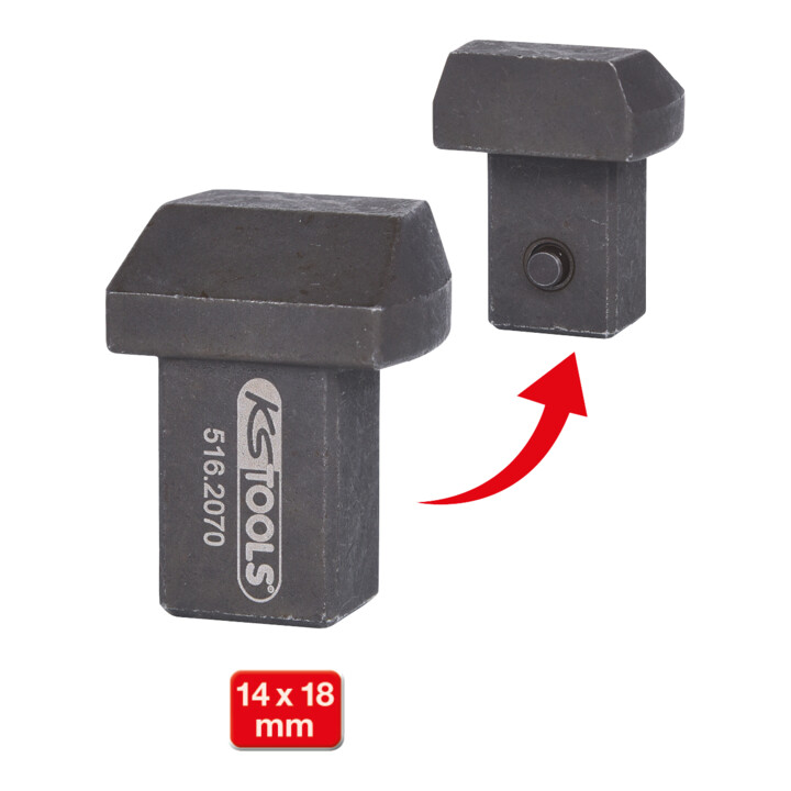 KS Tools 14x18mm insteek lasdeel