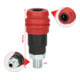 KS Tools 2-traps perslucht veiligheidskoppeling, 1/4"
