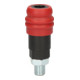 KS Tools 2-traps perslucht veiligheidskoppeling, 1/4"