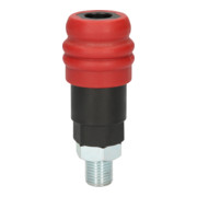 KS Tools 2-traps perslucht veiligheidskoppeling, 1/4"-5