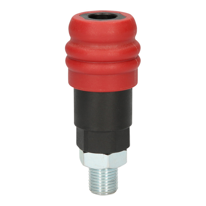 KS Tools 2-traps perslucht veiligheidskoppeling, 1/4"