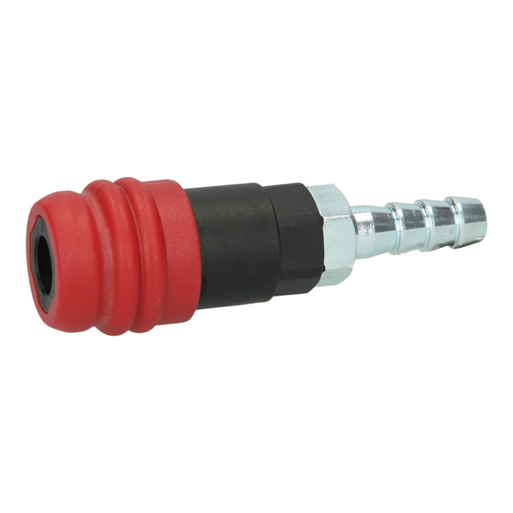 KS Tools 2-traps persluchtveiligheidskoppeling met slangpilaar, 11mm