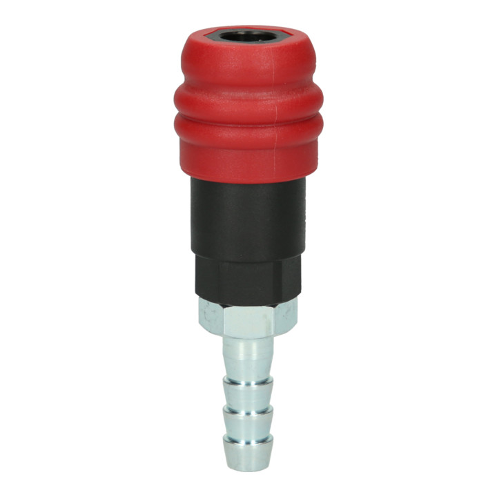 KS Tools 2-traps persluchtveiligheidskoppeling met slangpilaar, 11mm