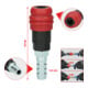 KS Tools 2-traps persluchtveiligheidskoppeling met slangpilaar, 14,5mm