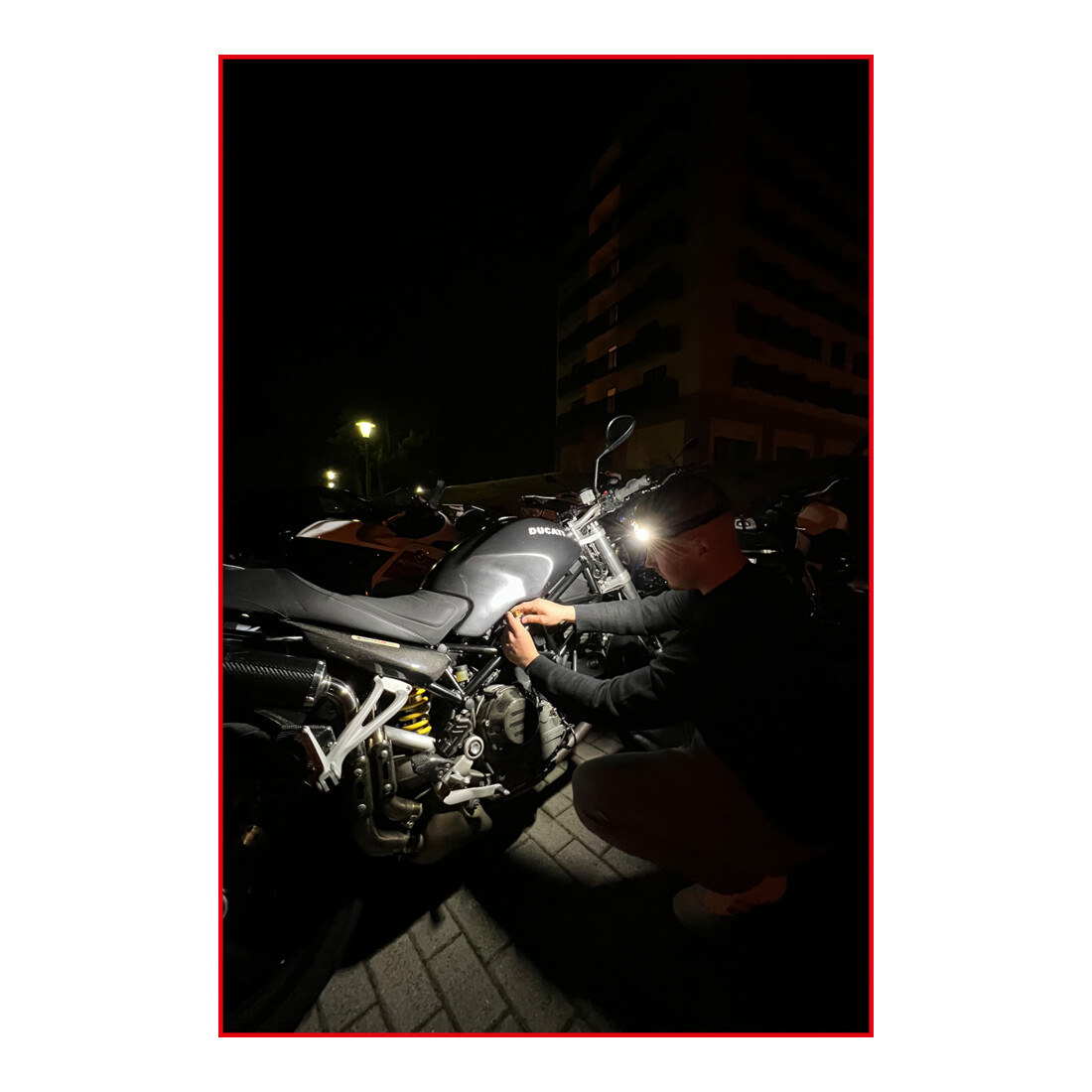KS Tools 270 ° outdoorhoofdlamp met bewegingssensor