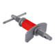 KS Tools 2in1 rechts en links draaiende spindel met knevel