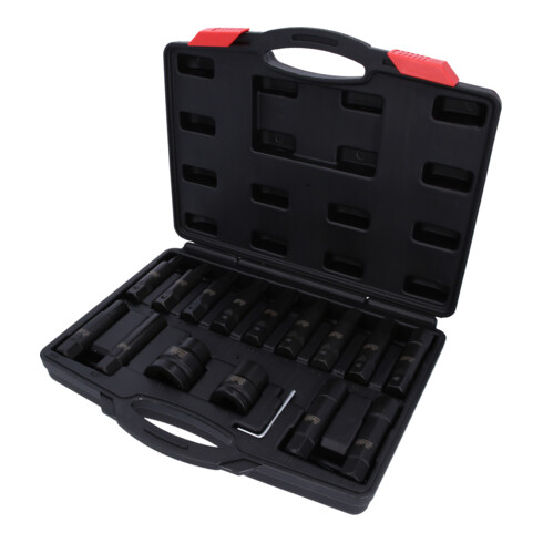 KS Tools 3/4"+1" power verwisselbare bitset, 16 stuks