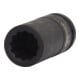 KS Tools 3/4" 12-kant-Antriebswellen-Kraftstecknuss, lang, 24mm