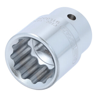 KS Tools 3/4" 12-kant-Stecknuss, kurz, 29 mm