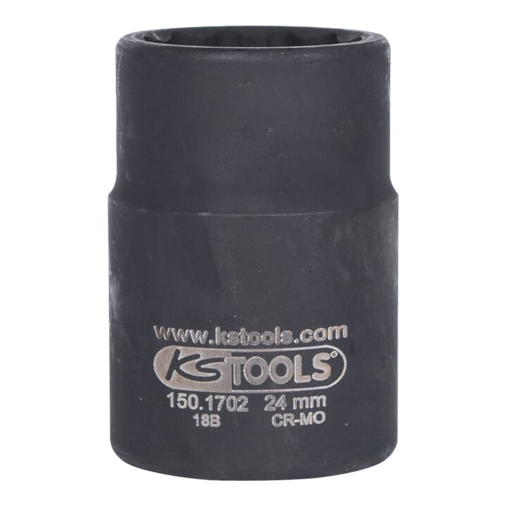 KS Tools 3/4" 12 zeskant aandrijfas, 24mm