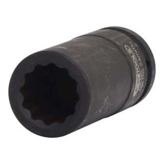 KS Tools 3/4" 12 zeskant aandrijfas, lang, 24mm
