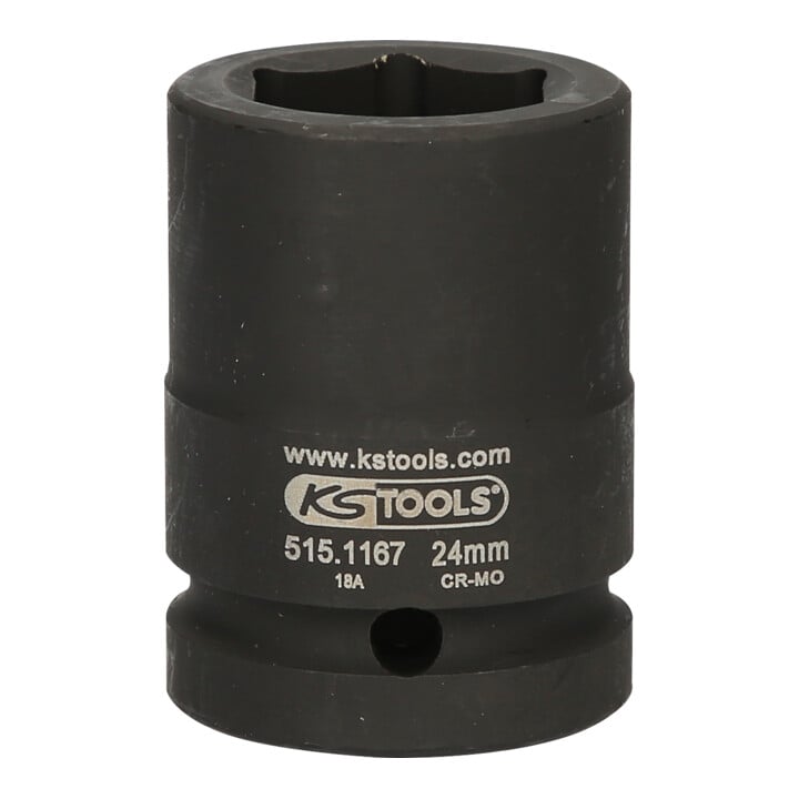 KS Tools 3/4" adapter voor stopcontact, 24mm