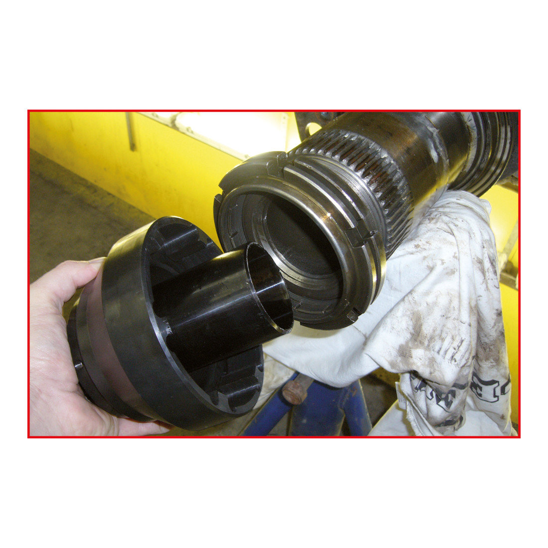 KS Tools 3/4" borgmoersleutel met geleidebuis, MAN TGA