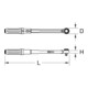 KS Tools 3/4" Clés dynamométriques ERGOTORQUE®precision à carré d'entraînement bouton, 110-550Nm-4