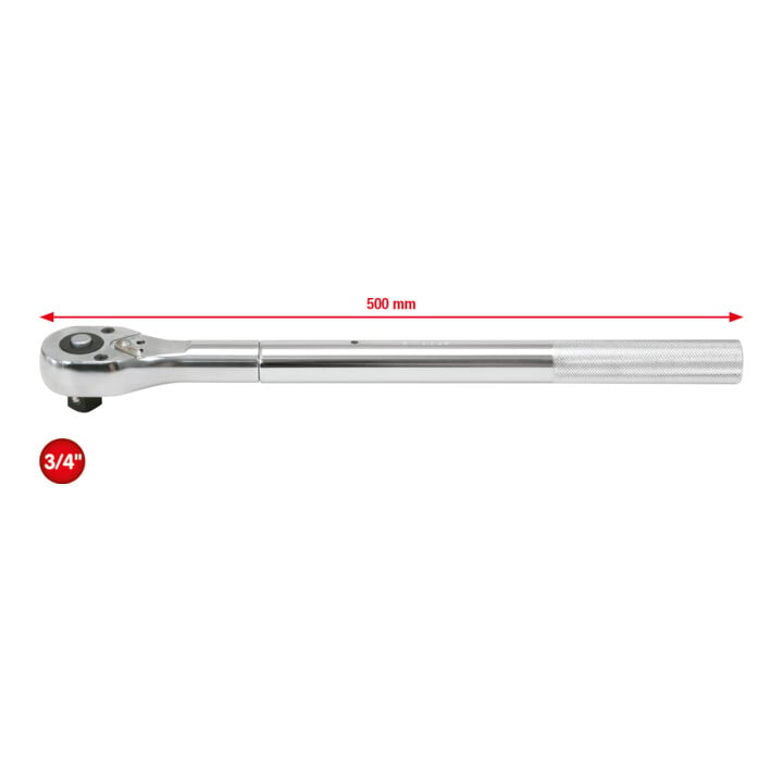 KS Tools 3/4" Cliquet réversible CHROMEplus 24 dents
