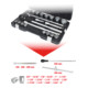 KS Tools 3/4" Coffret de douilles, 21 pcs. 12 pans-1