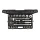 KS Tools 3/4" dopsleutelset, 21-delig 12-delig