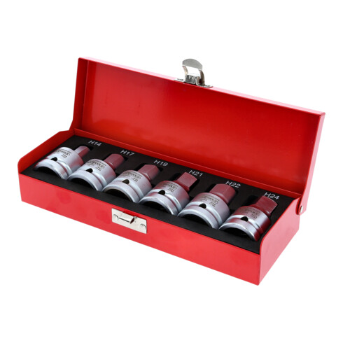 KS Tools 3/4" dopsleutelset, 6 stuks, 14-24mm